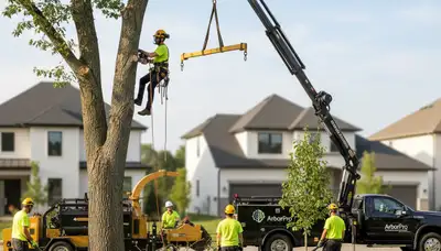 Professional landscaping and tree removal service in Burlington, VT by Chop Chop Tree