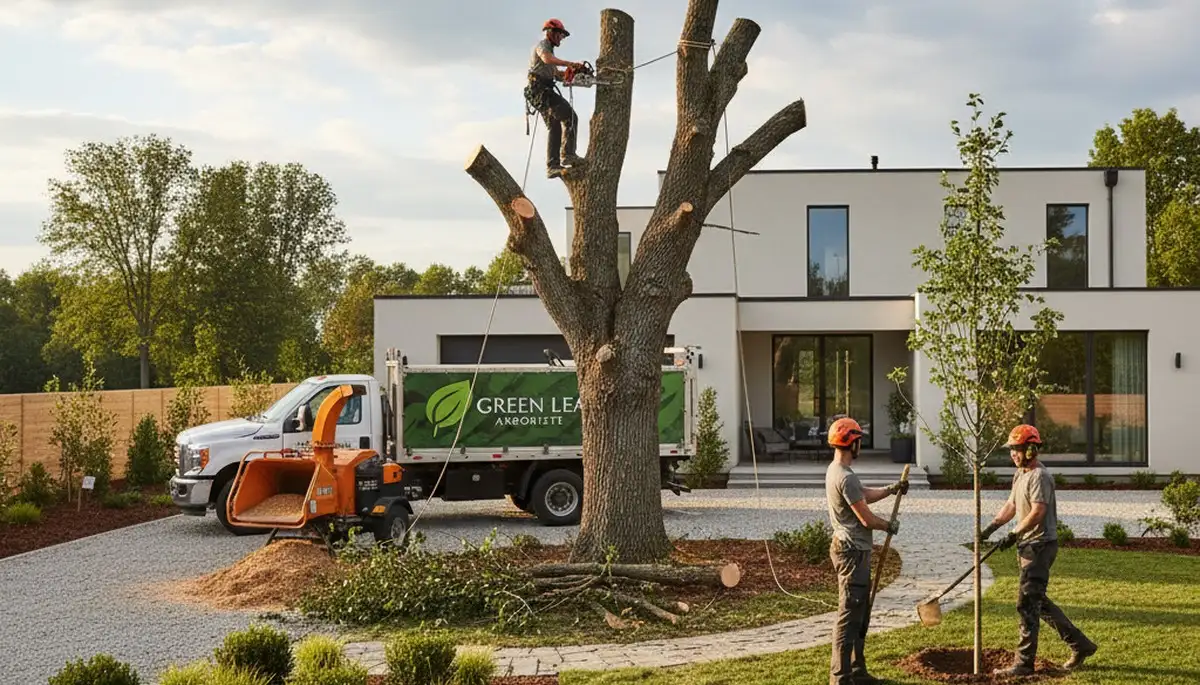 Professional landscaping and tree removal in Burlington, VT by Chop Chop Tree experts